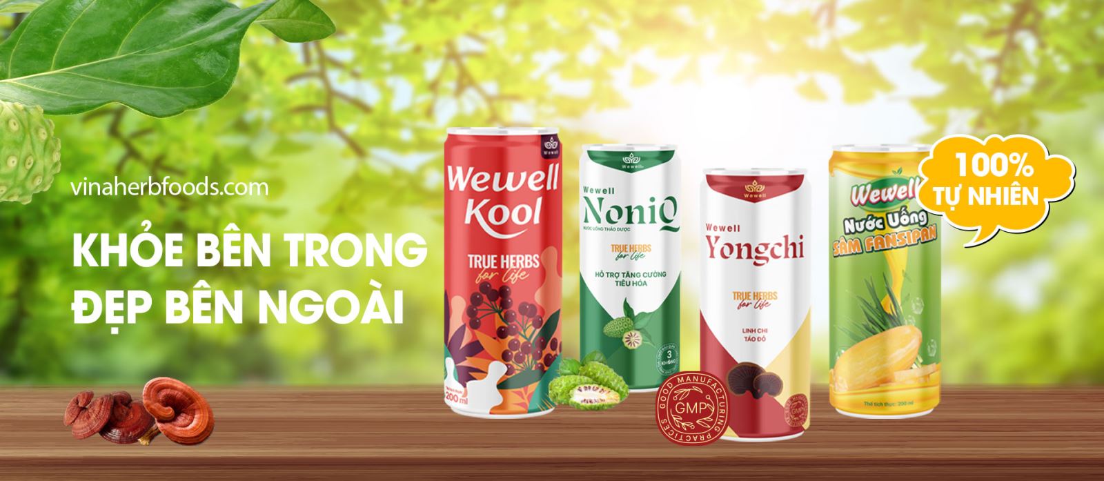 Bí quyết sống khỏe mỗi ngày cùng nước thảo mộc Wewell