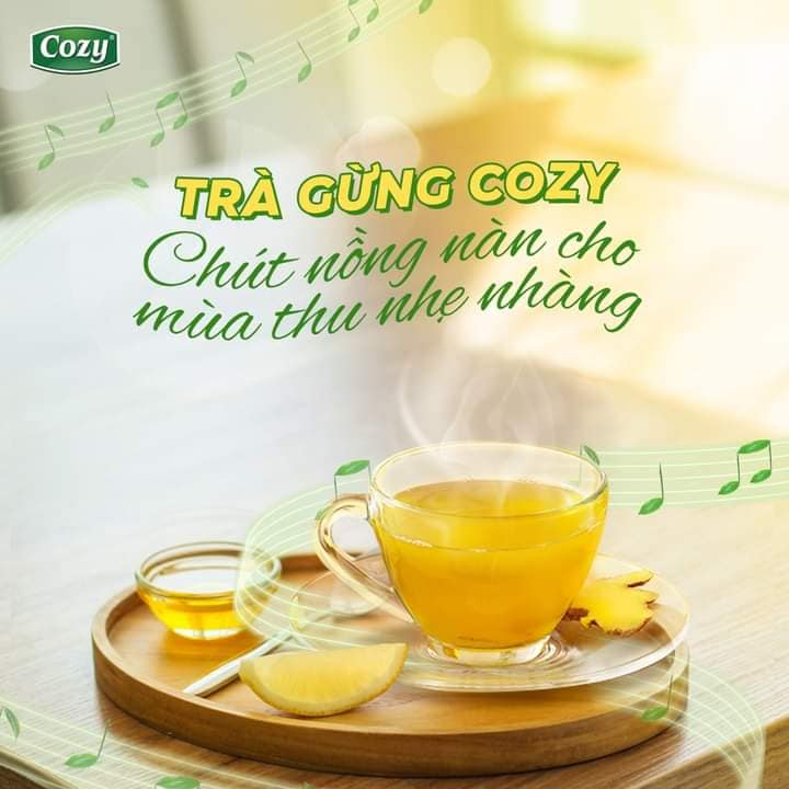 Cozy HotGinger - Trà gừng ấm nồng cho ngày dài sảng khoái