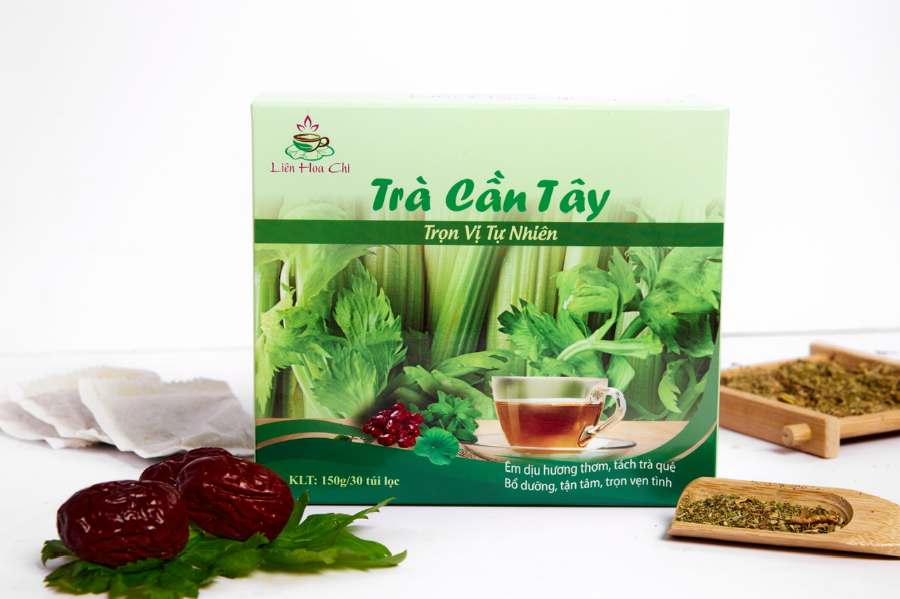Trà cần tây Liên Hoa Chi - Bí quyết cho giấc ngủ sâu và ngon