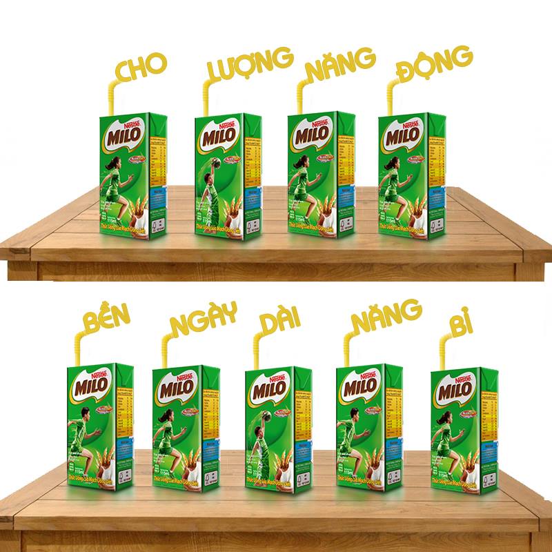 Milo - Năng lượng vượt trội cho ngày dài năng động