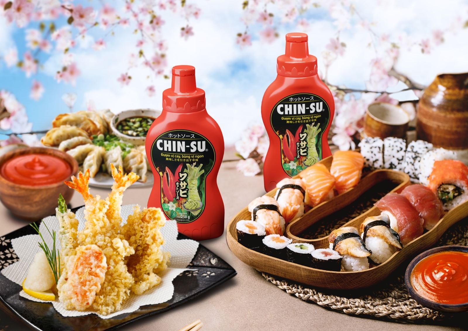 Tương ớt Chin-Su – Bí quyết tạo ra vạn món ngon với vị cay nồng đậm đà, đưa bữa ăn của bạn lên đỉnh cao hương vị