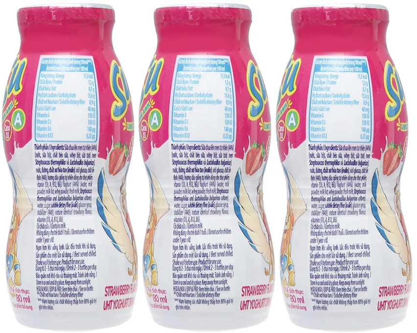 Sữa chua Susu hương dâu - Vị ngon khó cưỡng, sức khoẻ vượt trội 