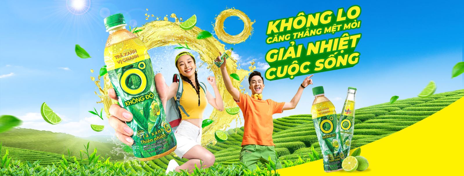 Trà xanh không độ - không lo căng thẳng mệt mỏi, giải nhiệt cuộc sống