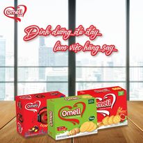 Cùng thưởng thức vị giòn rụm và thơm ngon từ bánh Omely Cracker khoai tây
