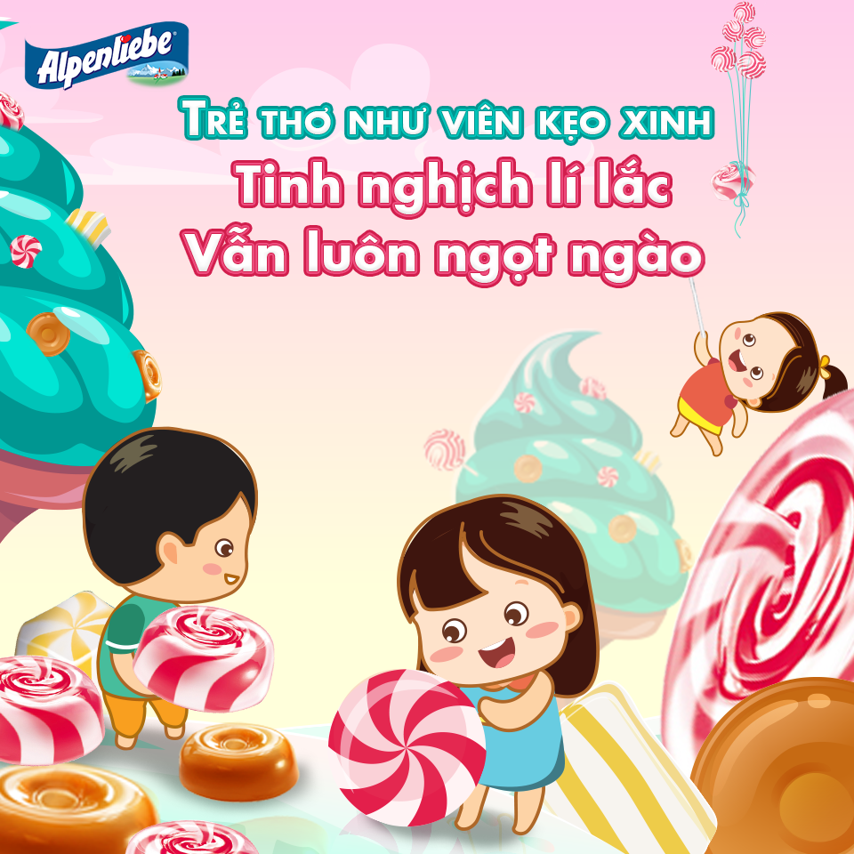 Kẹo Alpenliebe hương dâu – Ngọt ngào đậm vị, mê ngay từ lần thử đầu tiên!