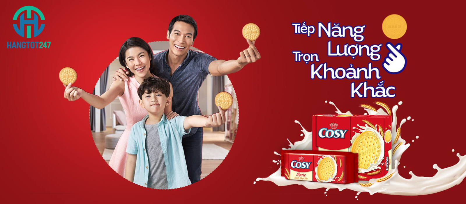 Bánh quy sữa Cosy Marie - Hương vị ngọt ngào cho mọi gia đình 