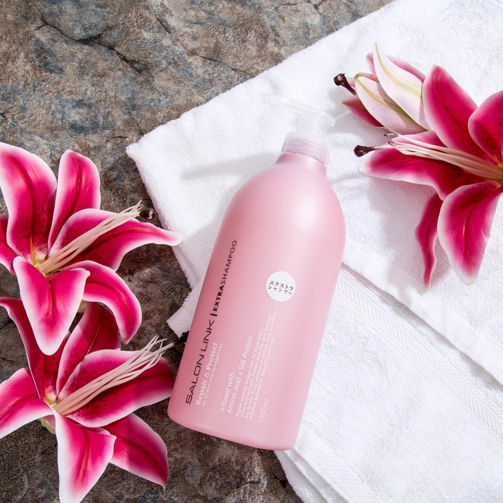 Salon Link Extra - Bộ đôi dầu gội xả mang đến mái tóc suôn mượt và chắc khỏe