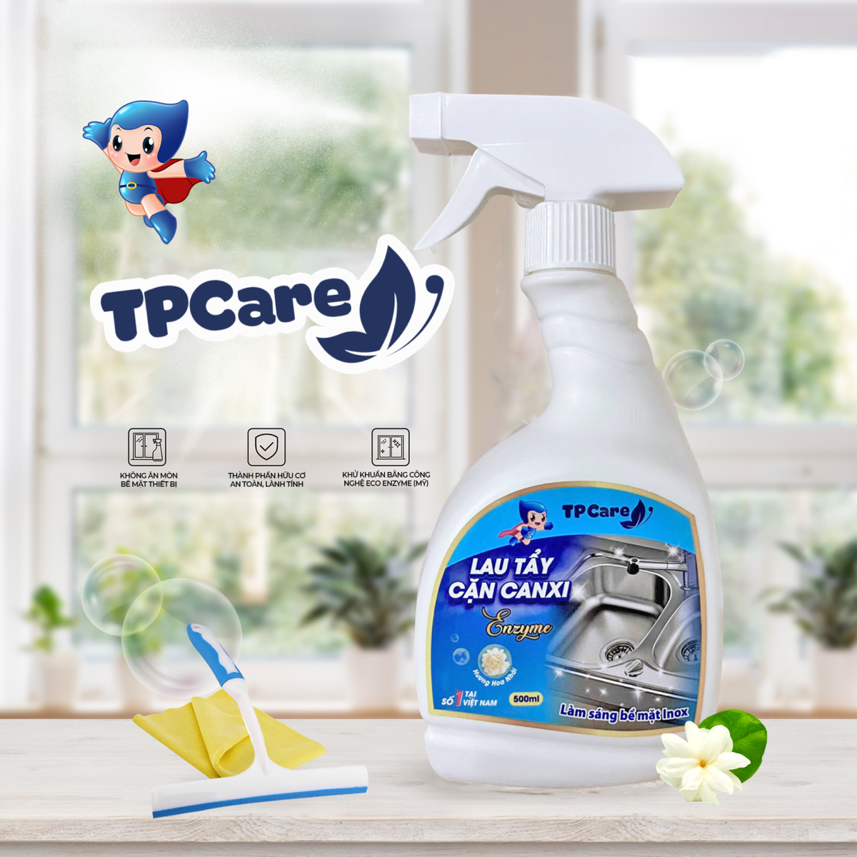 Bạn mơ có ngôi nhà sạch sẽ? Bắt đầu với bộ sản phẩm TPCare