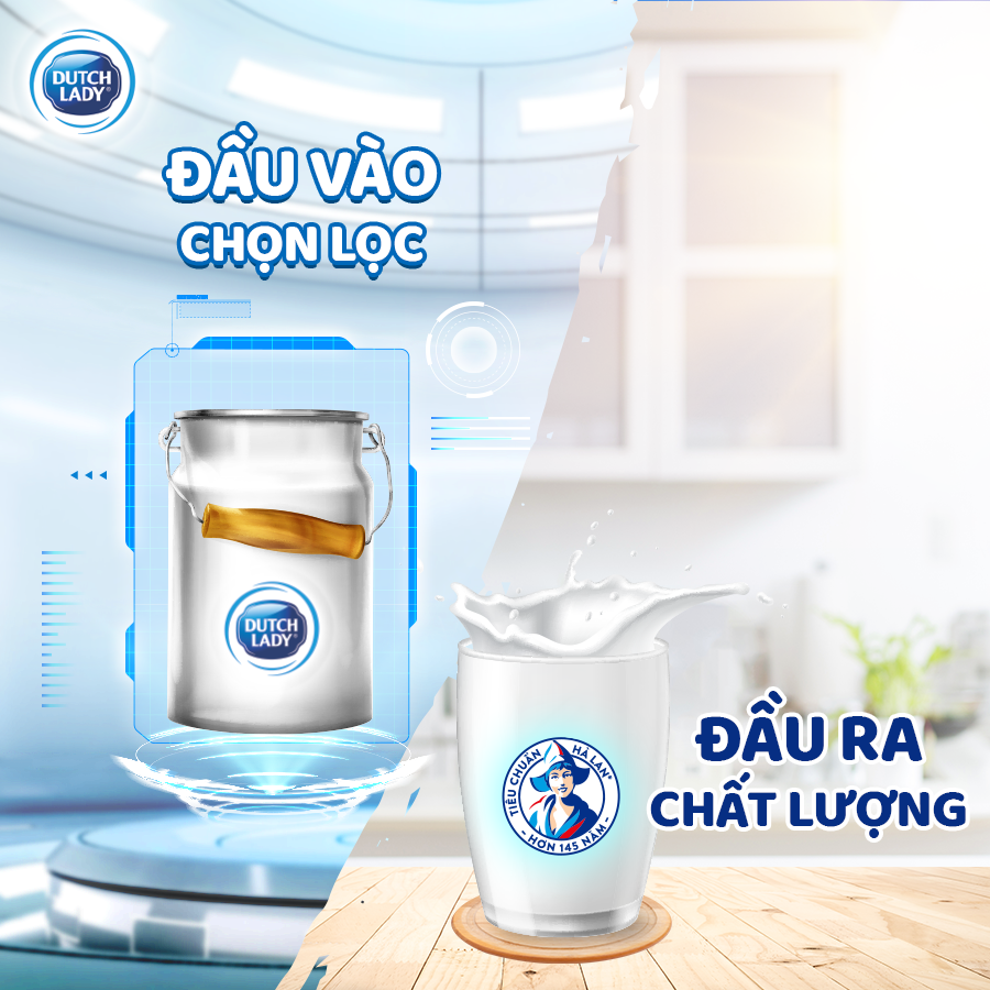 Khởi đầu ngày mới khỏe mạnh với sữa tươi tiệt trùng Dutch Lady
