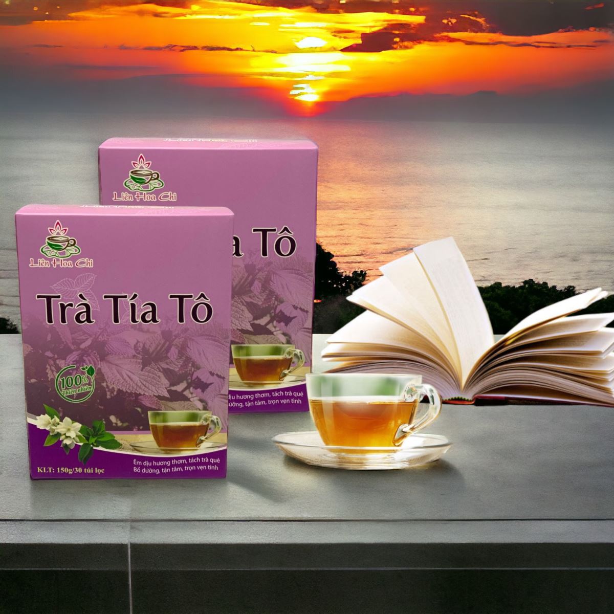 Khám phá công dụng tuyệt vời của trà tía tô - Tăng cường sức khỏe, thư giãn mỗi ngày 