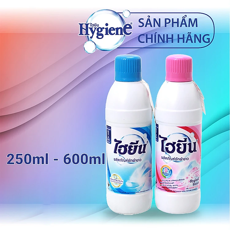 Nước tẩy quần áo Hygiene - Mang đến sự tự tin với quần áo sạch bong, thơm mát