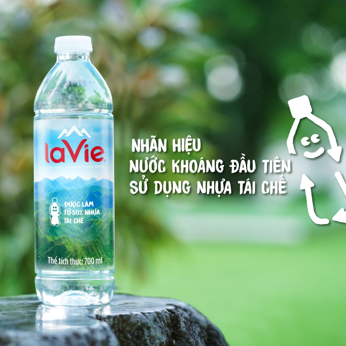Nước khoáng Lavie - Nguồn cảm hứng từ thiên nhiên, mang lại cảm giác sảng khoái và tươi mới mỗi khi uống