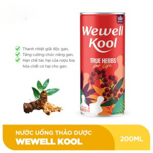 Wewell Kool - Nước uống thảo dược tự nhiên, tốt cho sức khoẻ