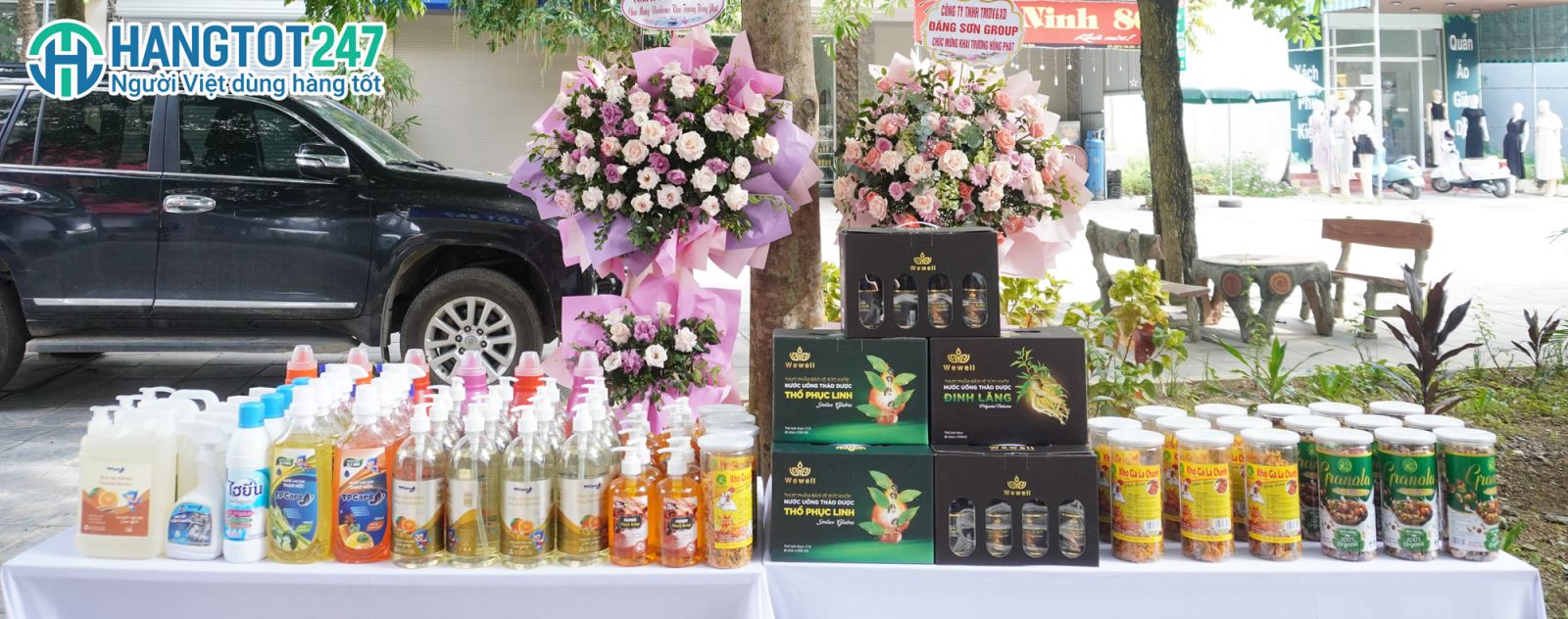 Tưng bừng khai trương siêu thị Hàng Tốt 247 tại Lương Sơn, Hòa Bình
