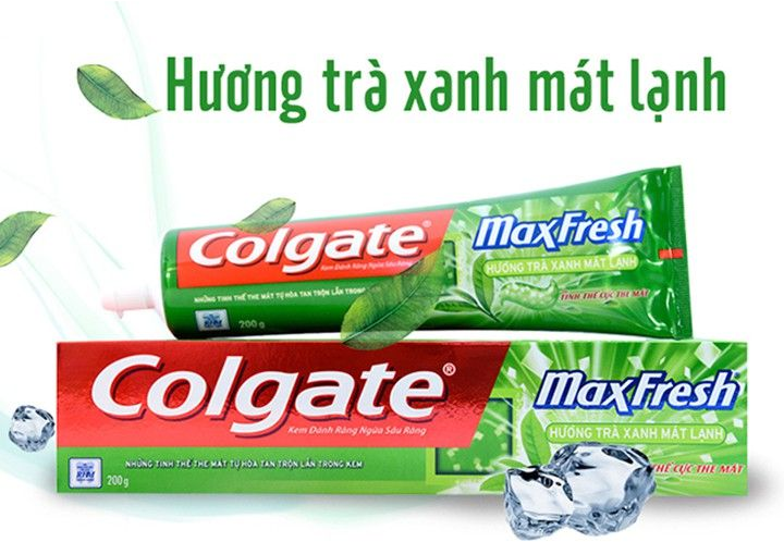 Colgate trà xanh – Chăm sóc toàn diện cho răng miệng, với hơi thở thơm mát lâu dài