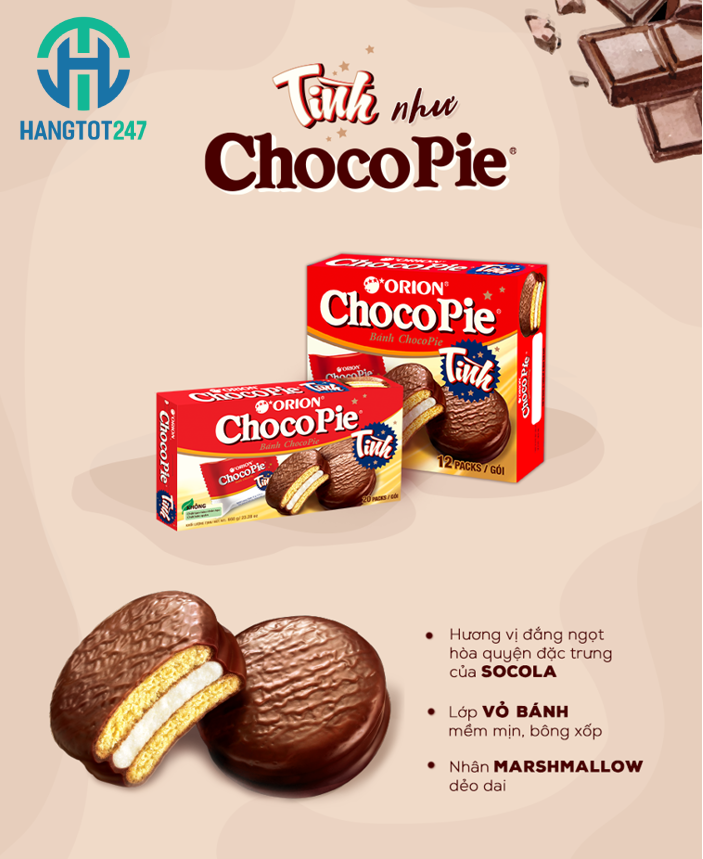 Khám phá hương vị tuyệt vời của bánh Chocopie - Món ngon không thể bỏ qua