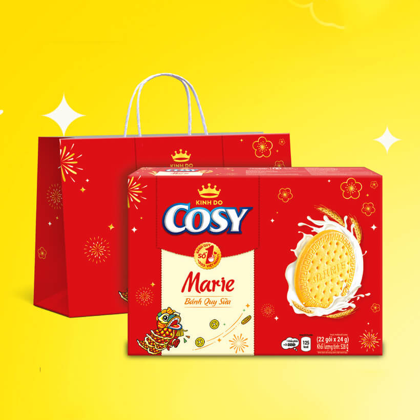 Bánh quy sữa Cosy Marie - Hương vị ngọt ngào cho mọi gia đình 