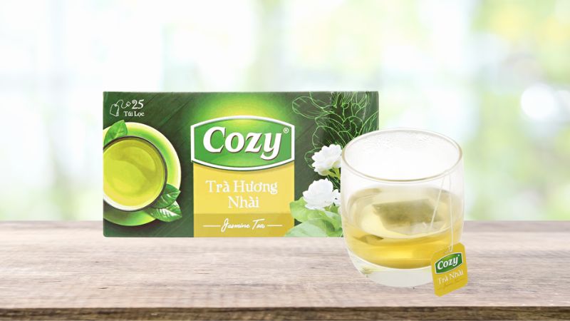 Trà túi lọc Cozy - hương vị tự nhiên, chất lượng tinh tế, trải nghiệm tuyệt vời