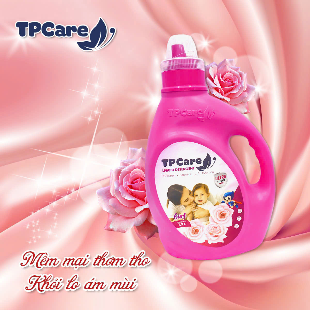 Bí quyết thơm mát cả ngày dài với nước giặt TPCare