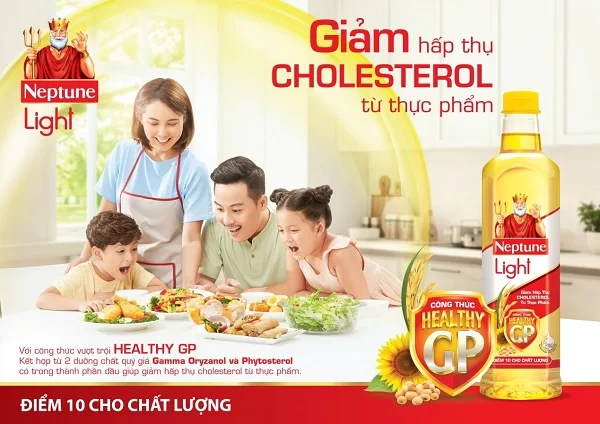Dầu ăn Neptune Light – Lựa chọn hoàn hảo cho món ăn nhẹ nhàng và dinh dưỡng