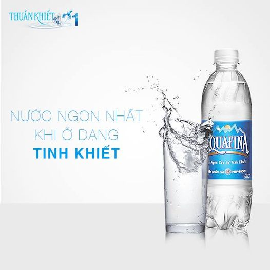 Aquafina - Sự lựa chọn hoàn hảo cho một cuộc sống khỏe mạnh và năng động