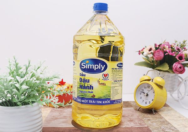 Dầu đậu nành Simply - Hương vị tự nhiên, dinh dưỡng tuyệt vời, đảm bảo sức khỏe