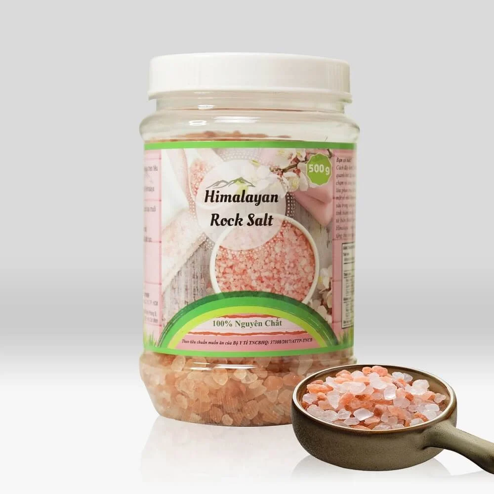 Muối hồng Himalaya - Bổ sung khoáng chất thiên nhiên tinh khiết cho cơ thể