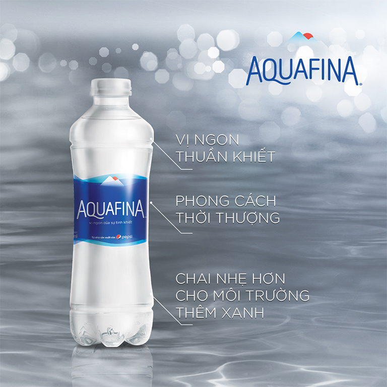 Aquafina - Sự lựa chọn hoàn hảo cho một cuộc sống khỏe mạnh và năng động