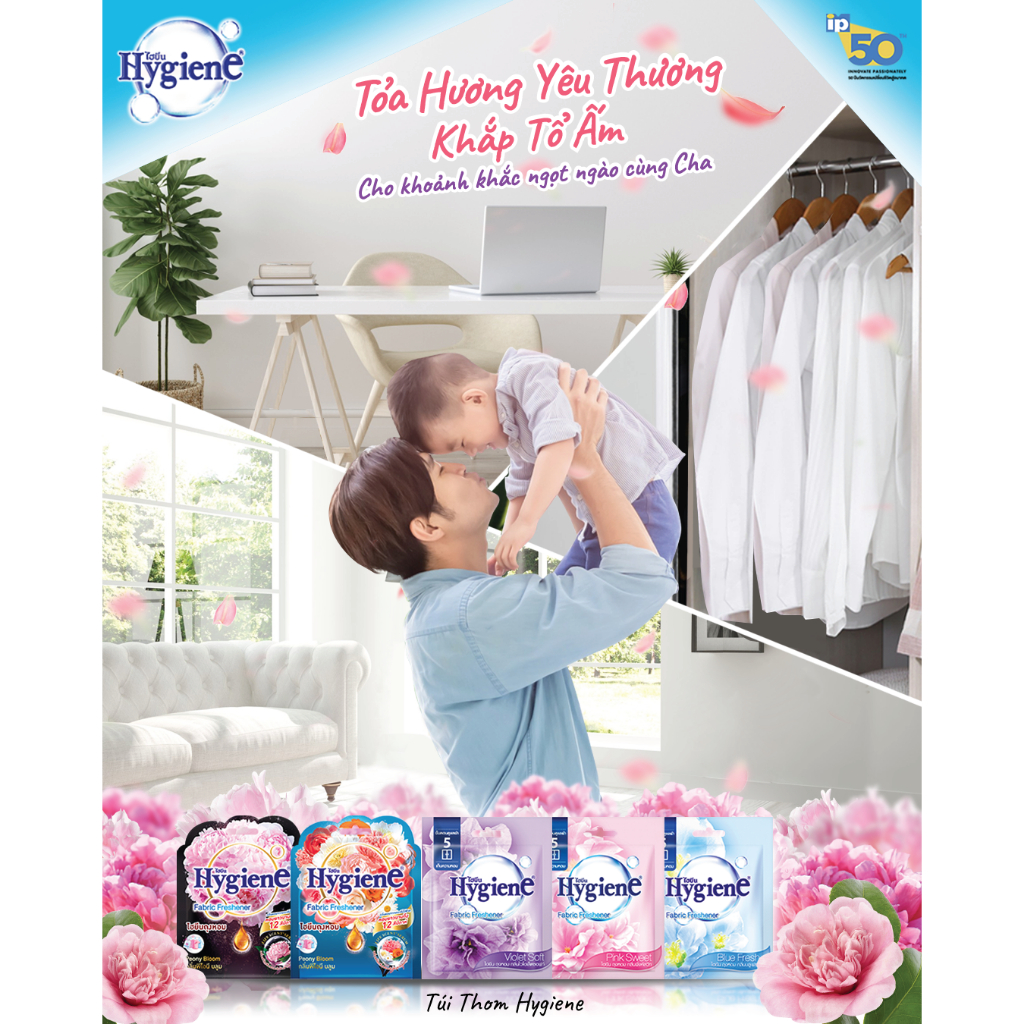Giữ cho quần áo luôn thơm mát với túi thơm Hygiene Thái Lan