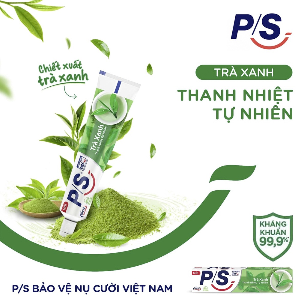 Kem đánh răng PS - Bảo vệ răng chắc khoẻ, cho hơi thở thơm mát dài lâu