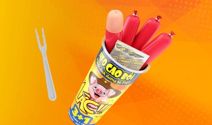Xúc xích heo cao bồi - Nguồn dinh dưỡng từ thịt