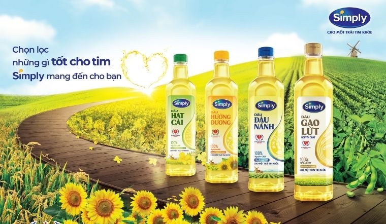 Dầu đậu nành Simply - Hương vị tự nhiên, dinh dưỡng tuyệt vời, đảm bảo sức khỏe