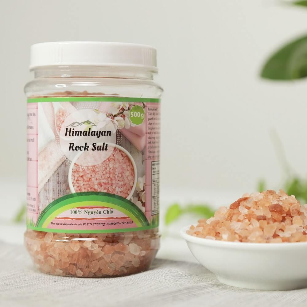 Muối hồng Himalaya - Bổ sung khoáng chất thiên nhiên tinh khiết cho cơ thể