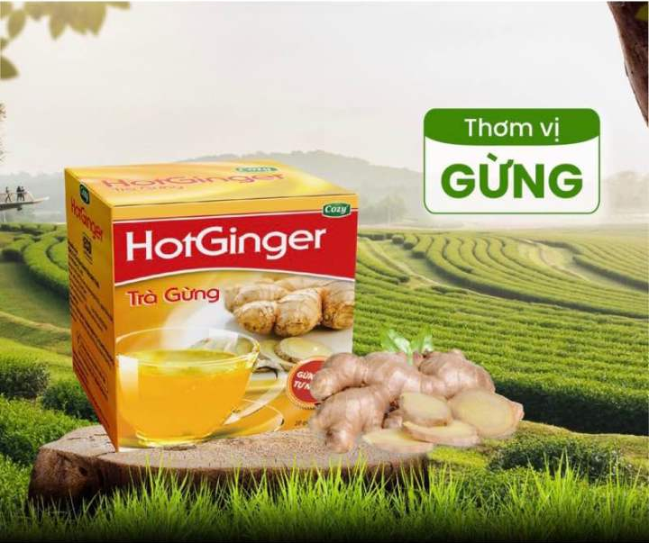Cozy HotGinger - Trà gừng ấm nồng cho ngày dài sảng khoái