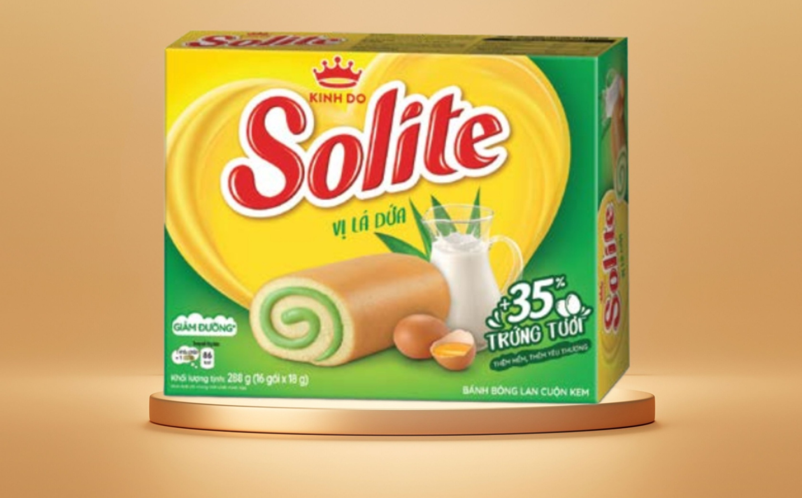 Bánh bông lan Solite - Sự lựa chọn không thể thiếu của bữa ăn gia đình