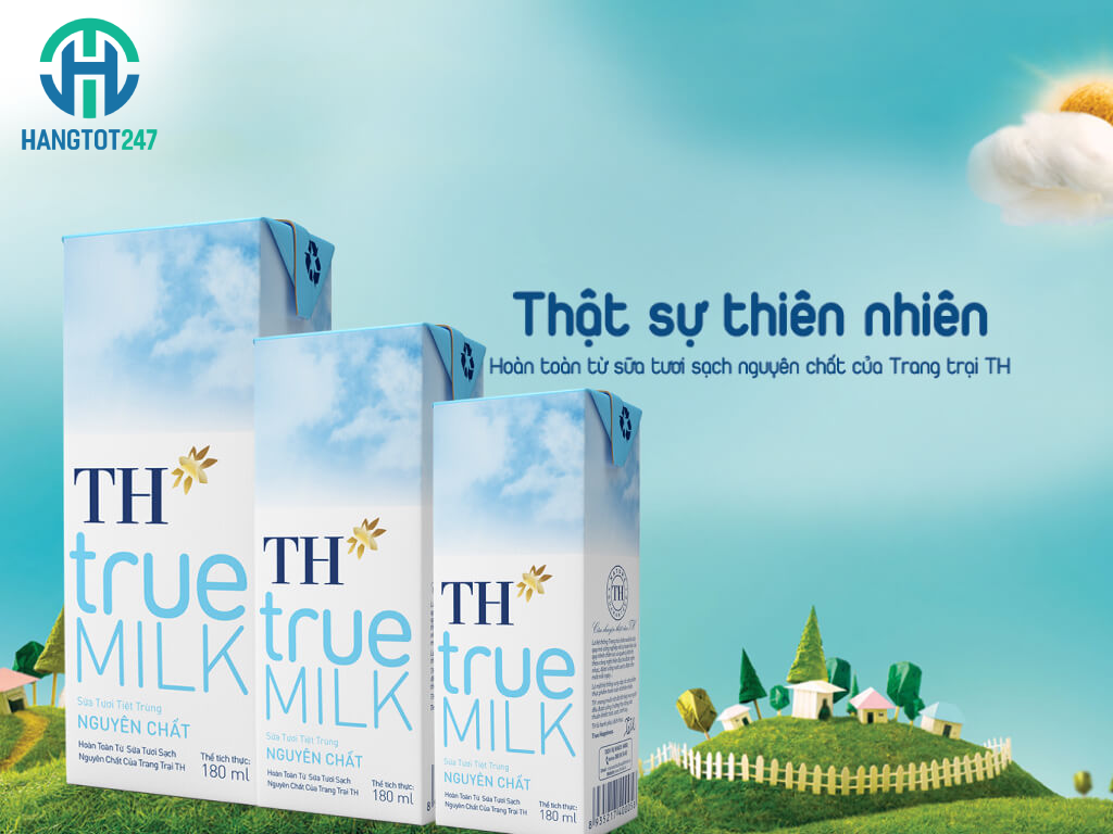 Sữa TH true Milk - Nguồn dinh dưỡng tuyệt vời cho gia đình bạn