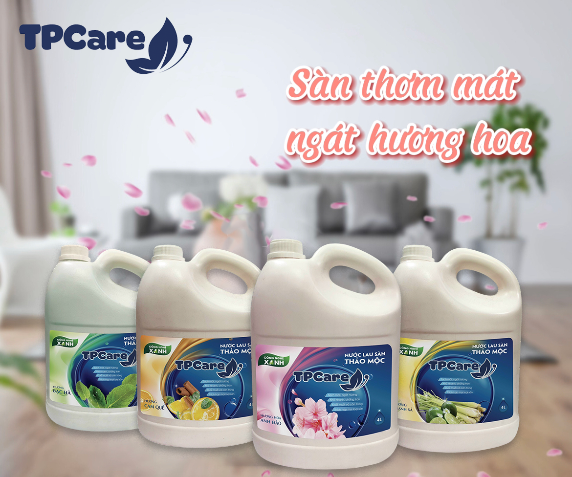 Bạn mơ có ngôi nhà sạch sẽ? Bắt đầu với bộ sản phẩm TPCare