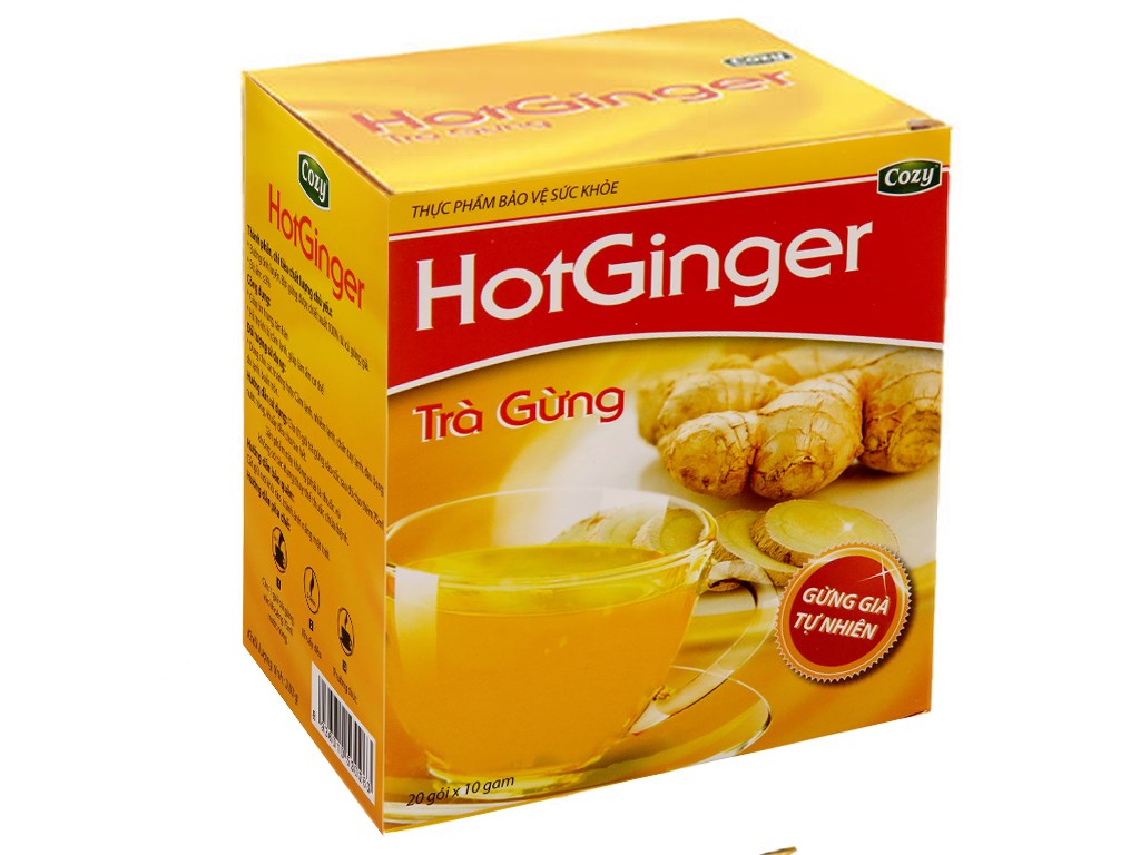 Cozy HotGinger - Trà gừng ấm nồng cho ngày dài sảng khoái