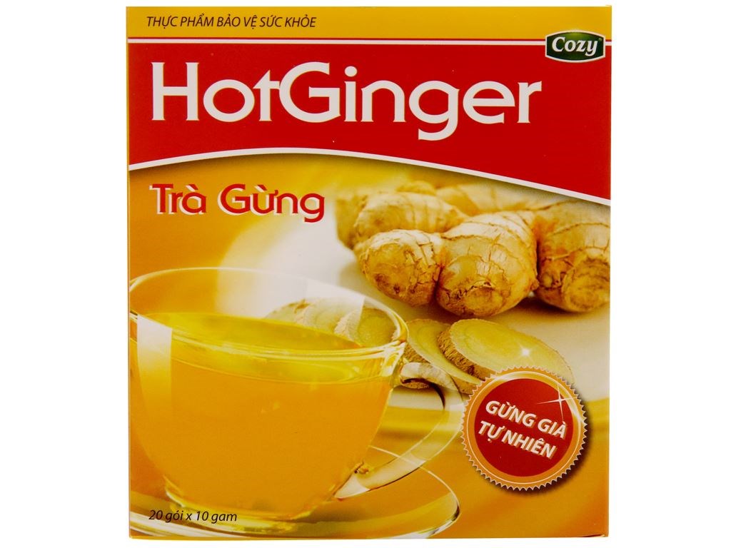 Cozy HotGinger - Trà gừng ấm nồng cho ngày dài sảng khoái