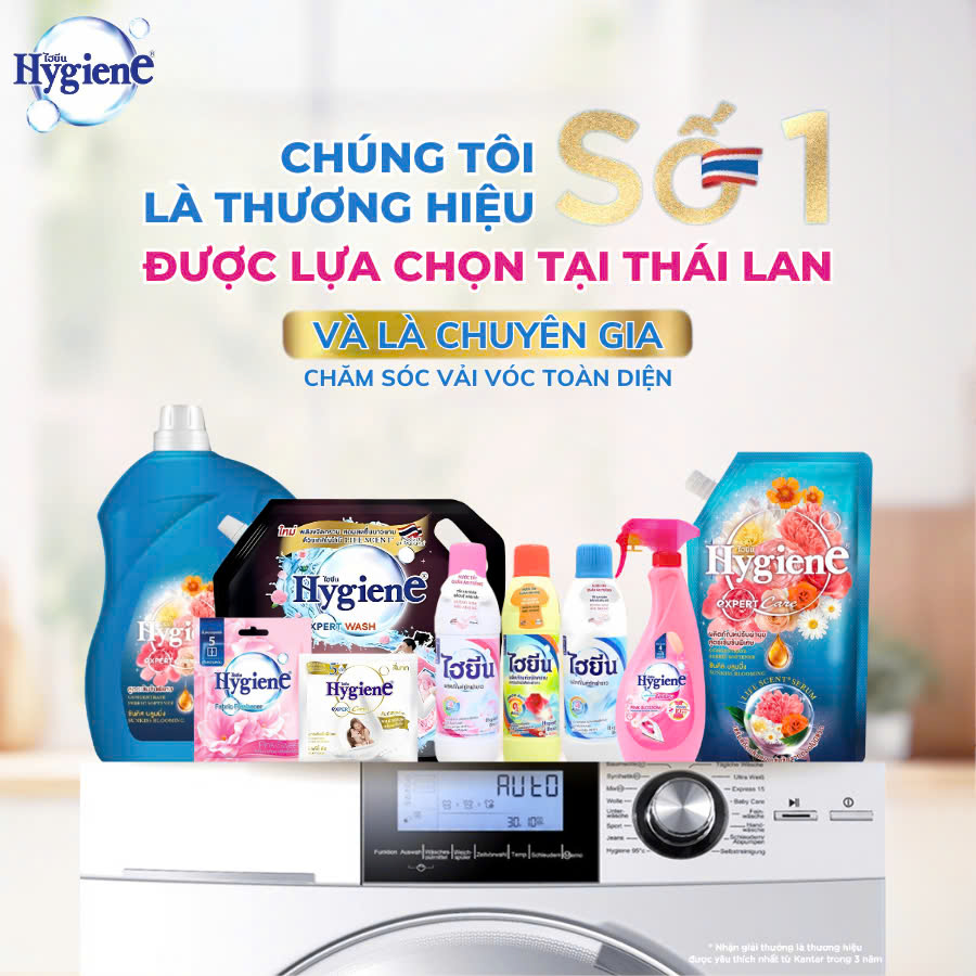 Giữ cho quần áo luôn thơm mát với túi thơm Hygiene Thái Lan