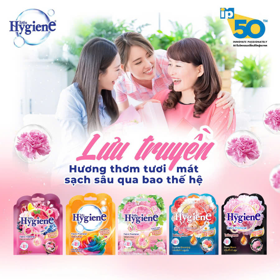 Giữ cho quần áo luôn thơm mát với túi thơm Hygiene Thái Lan
