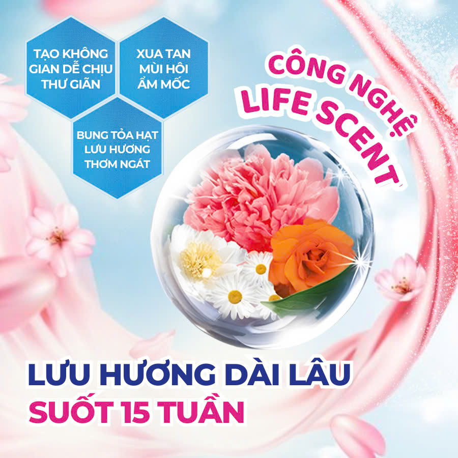 Giữ cho quần áo luôn thơm mát với túi thơm Hygiene Thái Lan