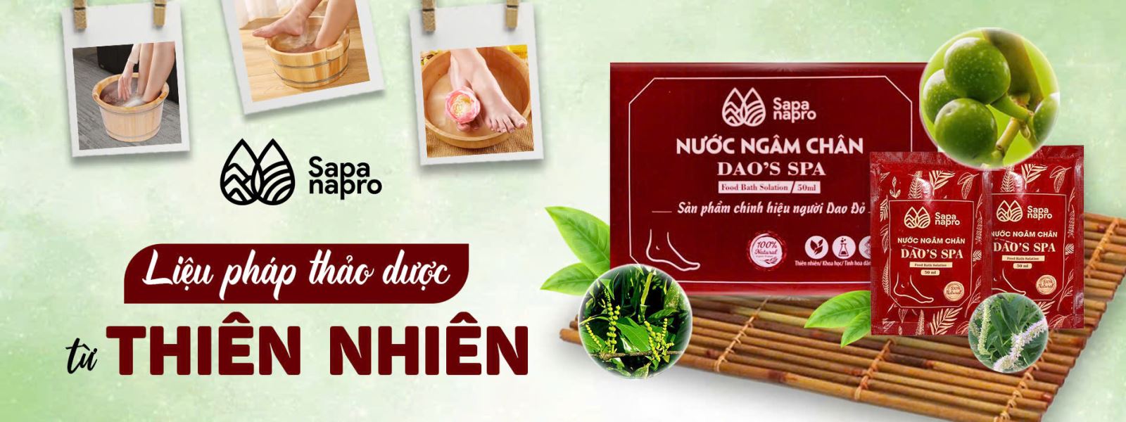 Dao's Spa – Tận hưởng giây phú thư giãn với nước ngâm chân thảo dược
