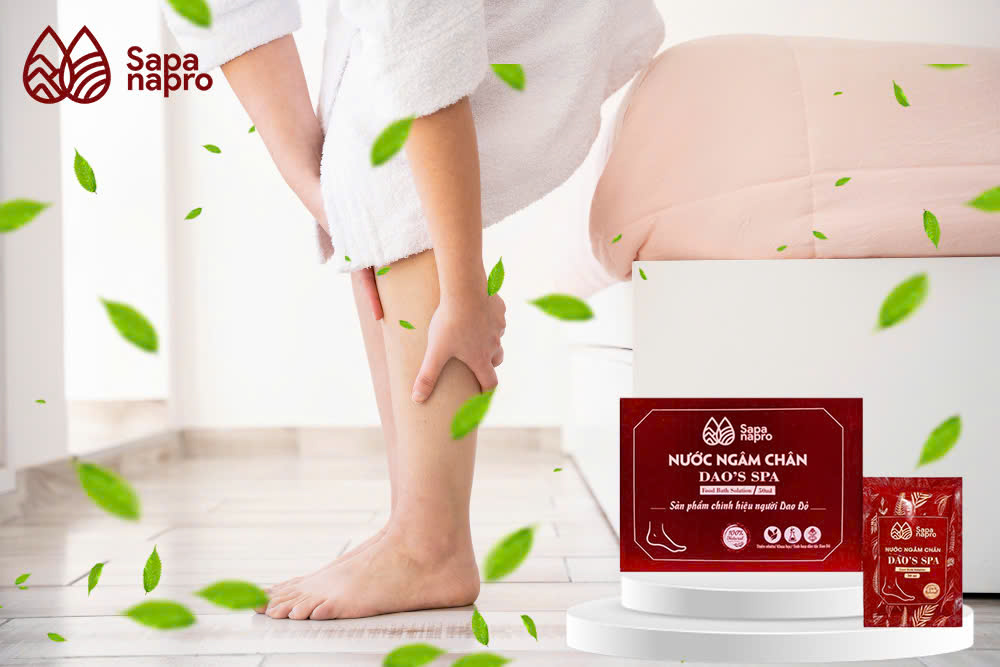 Đắm mình trong sự thư giãn với nước ngâm chân Dao's Spa