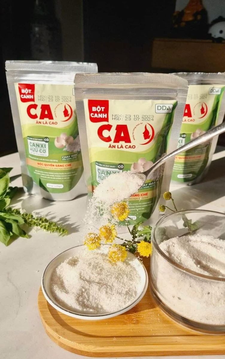 Mọi bữa ăn luôn đầy đủ canxi với bột canh canxi CAO
